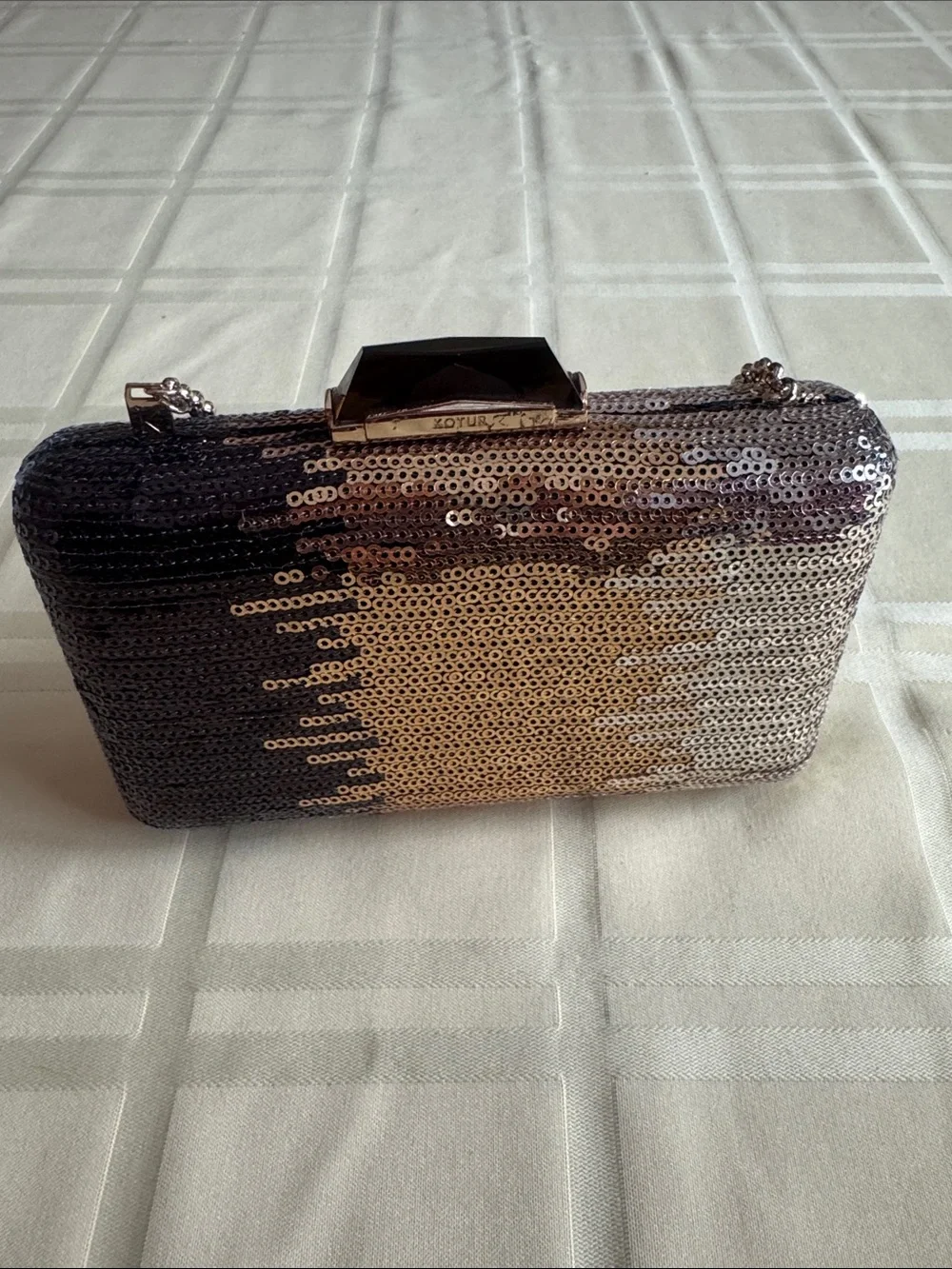 Kotur Sequined Ombre Evening Bag
